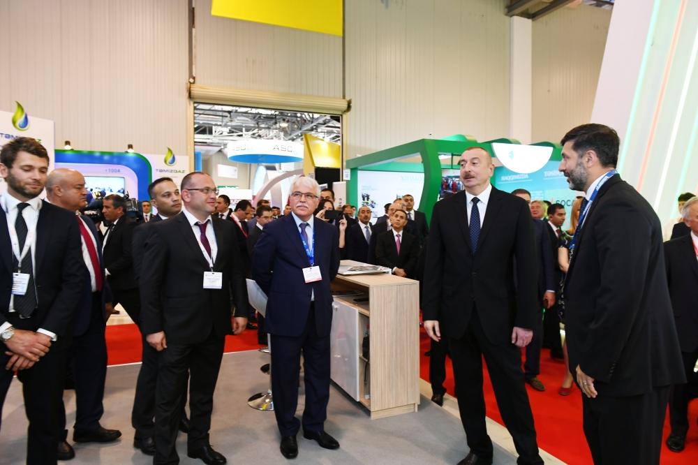 President Ilham Aliyev attends opening of 26th International Caspian Oil & Gas-2019 Exhibition and Conference (PHOTO)