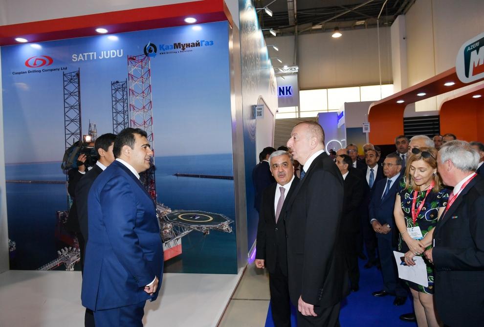 President Ilham Aliyev attends opening of 26th International Caspian Oil & Gas-2019 Exhibition and Conference (PHOTO)
