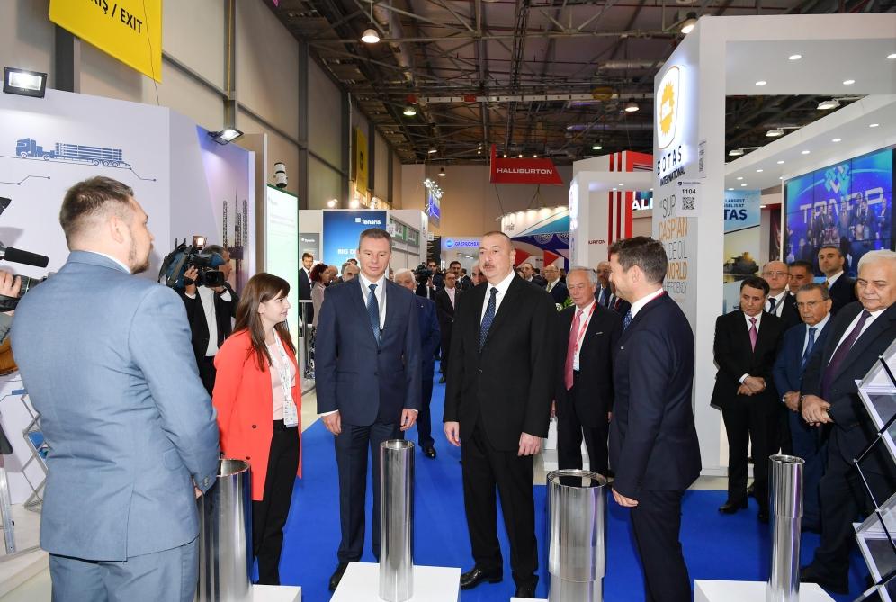 President Ilham Aliyev attends opening of 26th International Caspian Oil & Gas-2019 Exhibition and Conference (PHOTO)