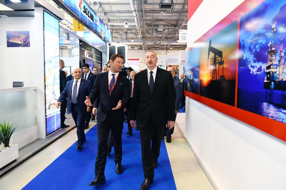 President Ilham Aliyev attends opening of 26th International Caspian Oil & Gas-2019 Exhibition and Conference (PHOTO)