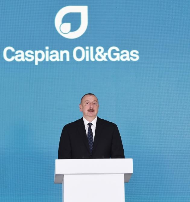 President Ilham Aliyev attends opening of 26th International Caspian Oil & Gas-2019 Exhibition and Conference (PHOTO)