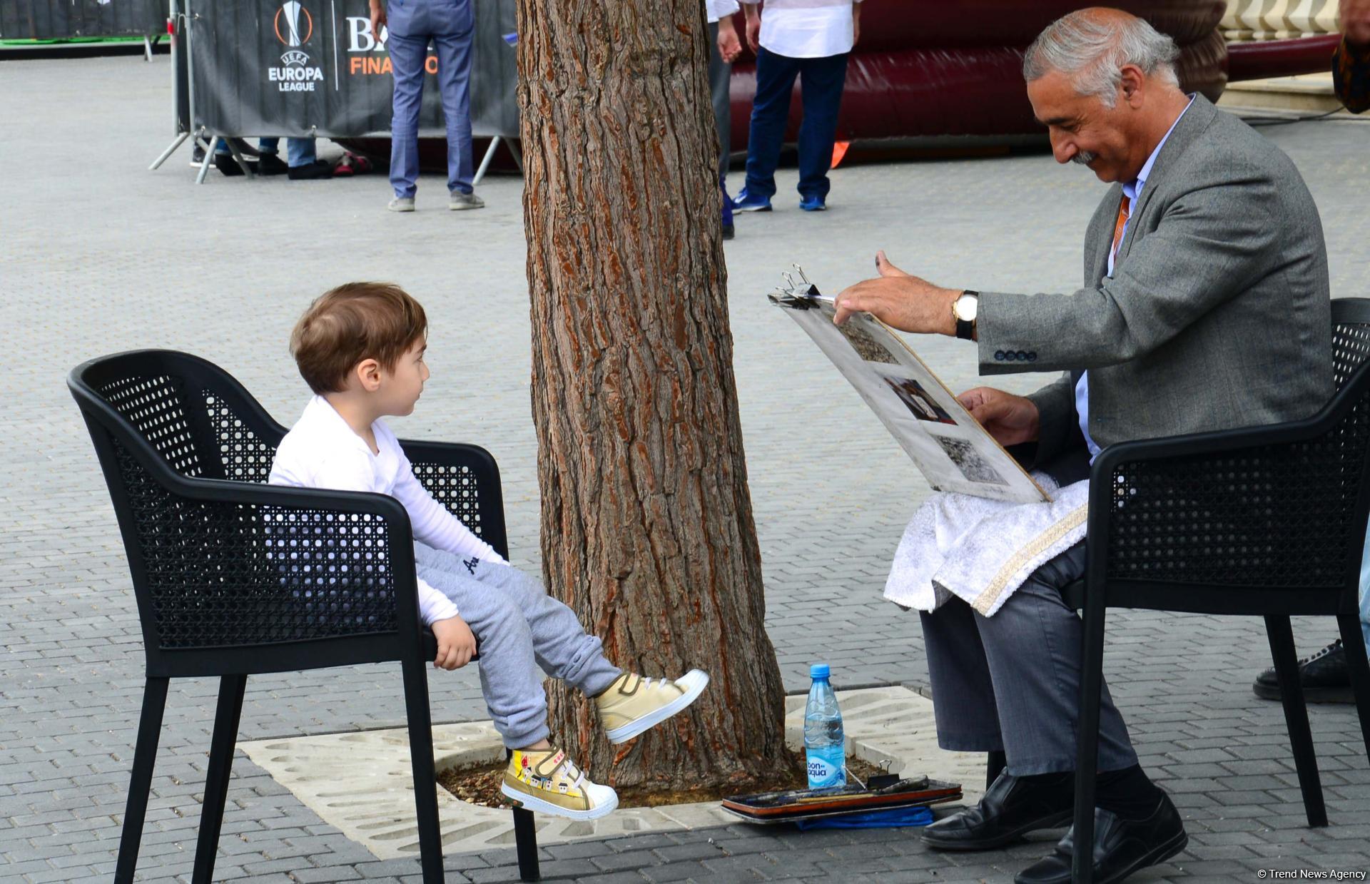 Few hours left before start of UEFA Europa League final match in Baku (PHOTO)
