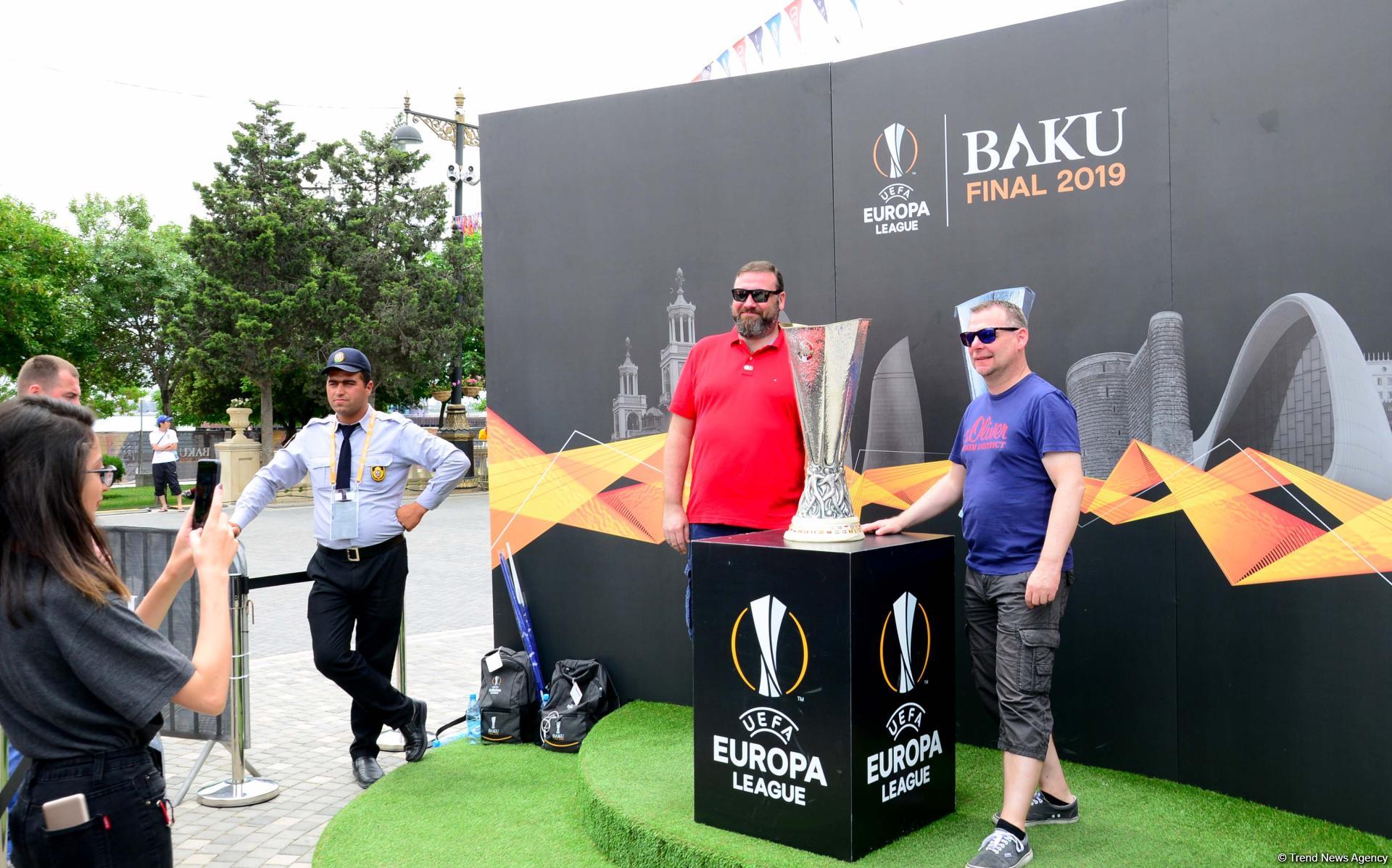 Few hours left before start of UEFA Europa League final match in Baku (PHOTO)