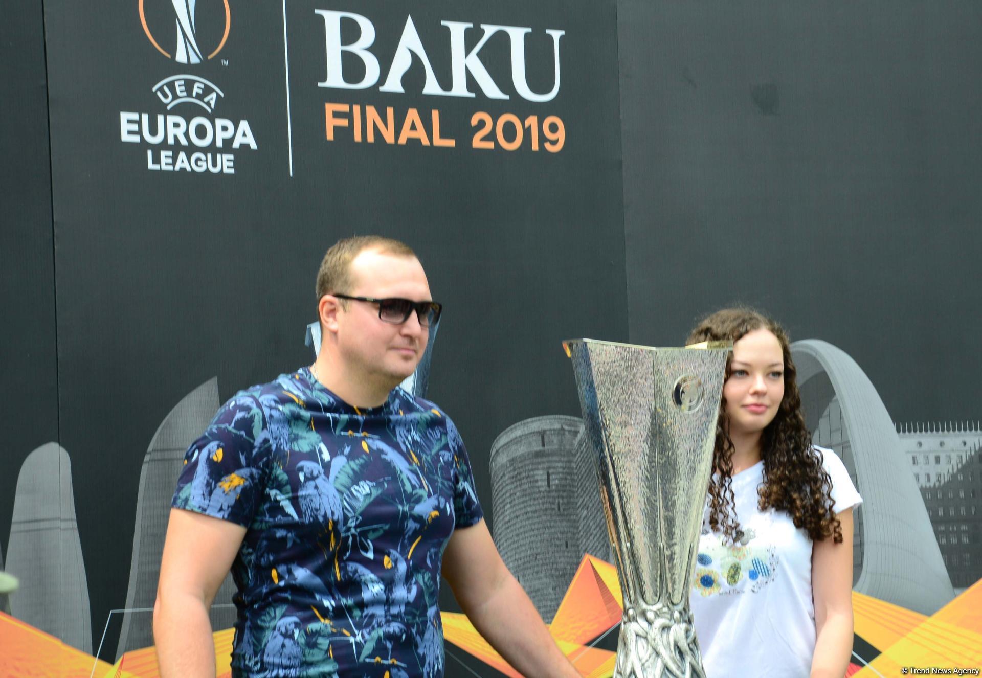 Few hours left before start of UEFA Europa League final match in Baku (PHOTO)