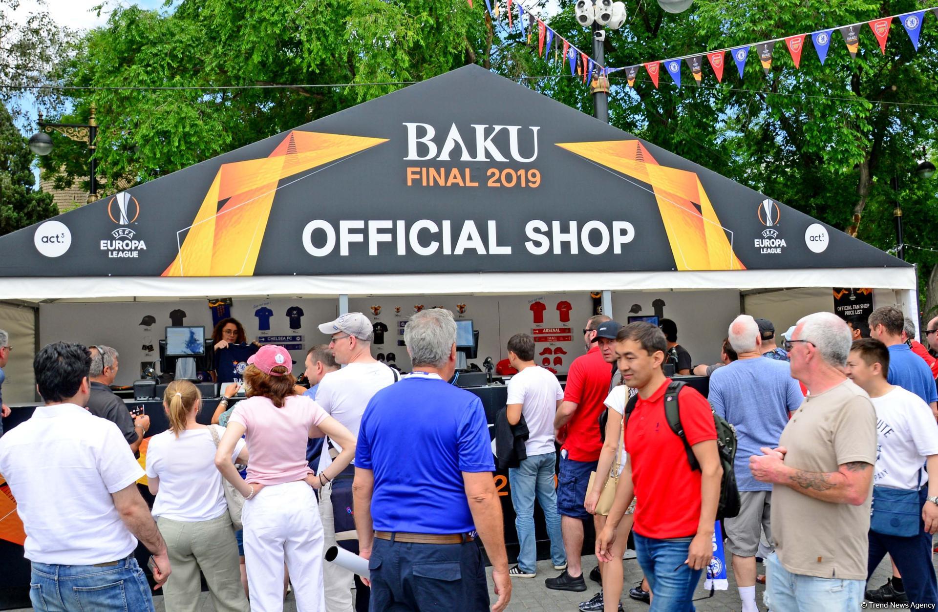Few hours left before start of UEFA Europa League final match in Baku (PHOTO)
