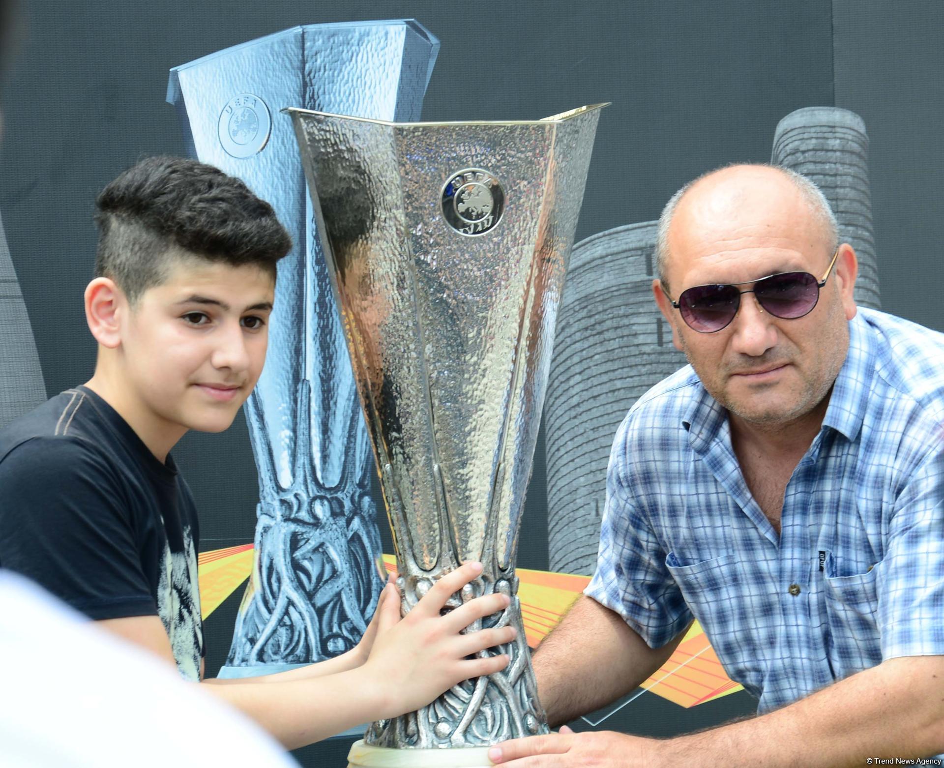 Few hours left before start of UEFA Europa League final match in Baku (PHOTO)