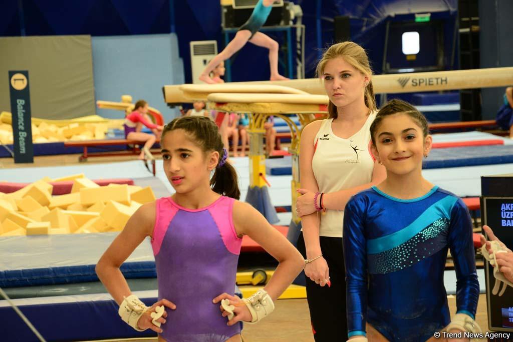 Championships in acrobatic and artistic gymnastics start in Baku (PHOTO)