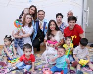 Heydar Aliyev Foundation VP Leyla Aliyeva meets with residents of children’s home No1 (PHOTO)