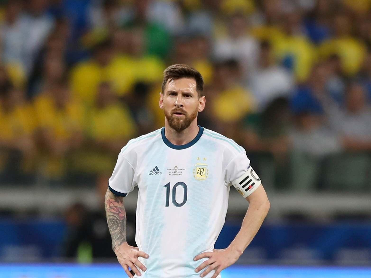 Argentina 2 Chile 1: Messi sees red in tempestuous third-place play-off