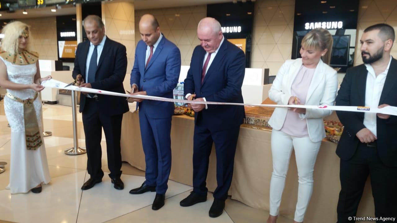 Opening ceremony of Baku-Sharm El-Sheikh regular flight held (PHOTO)