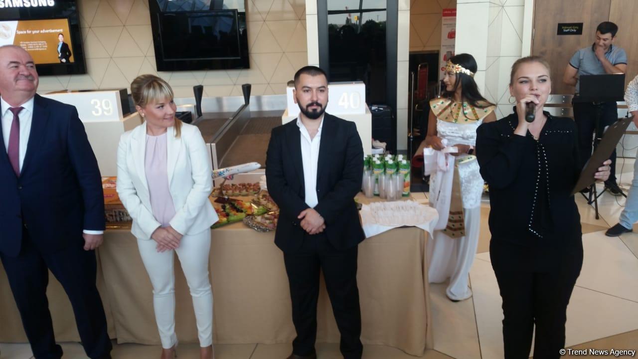 Opening ceremony of Baku-Sharm El-Sheikh regular flight held (PHOTO)
