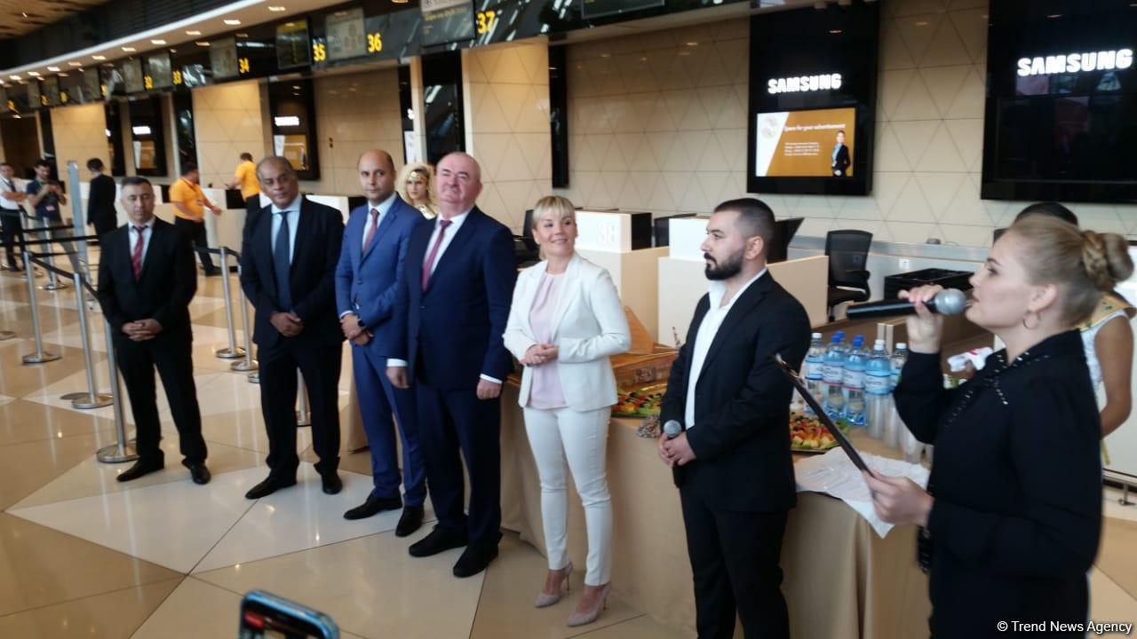 Opening ceremony of Baku-Sharm El-Sheikh regular flight held (PHOTO)