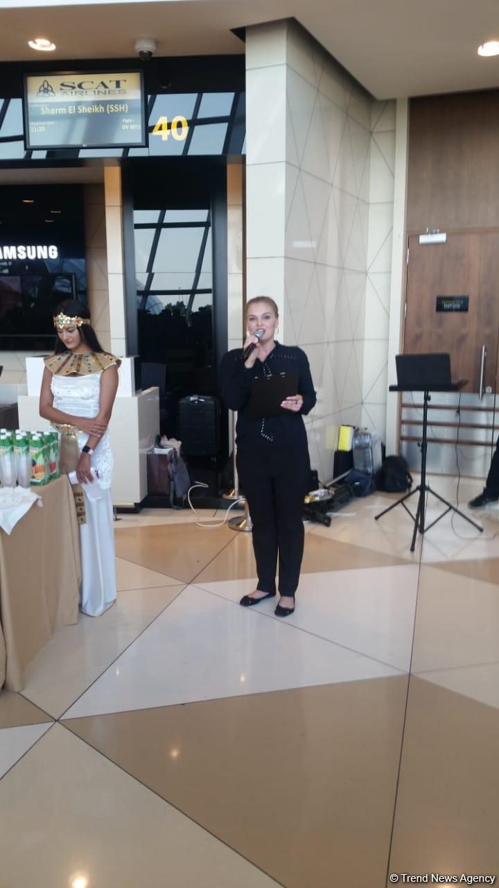 Opening ceremony of Baku-Sharm El-Sheikh regular flight held (PHOTO)