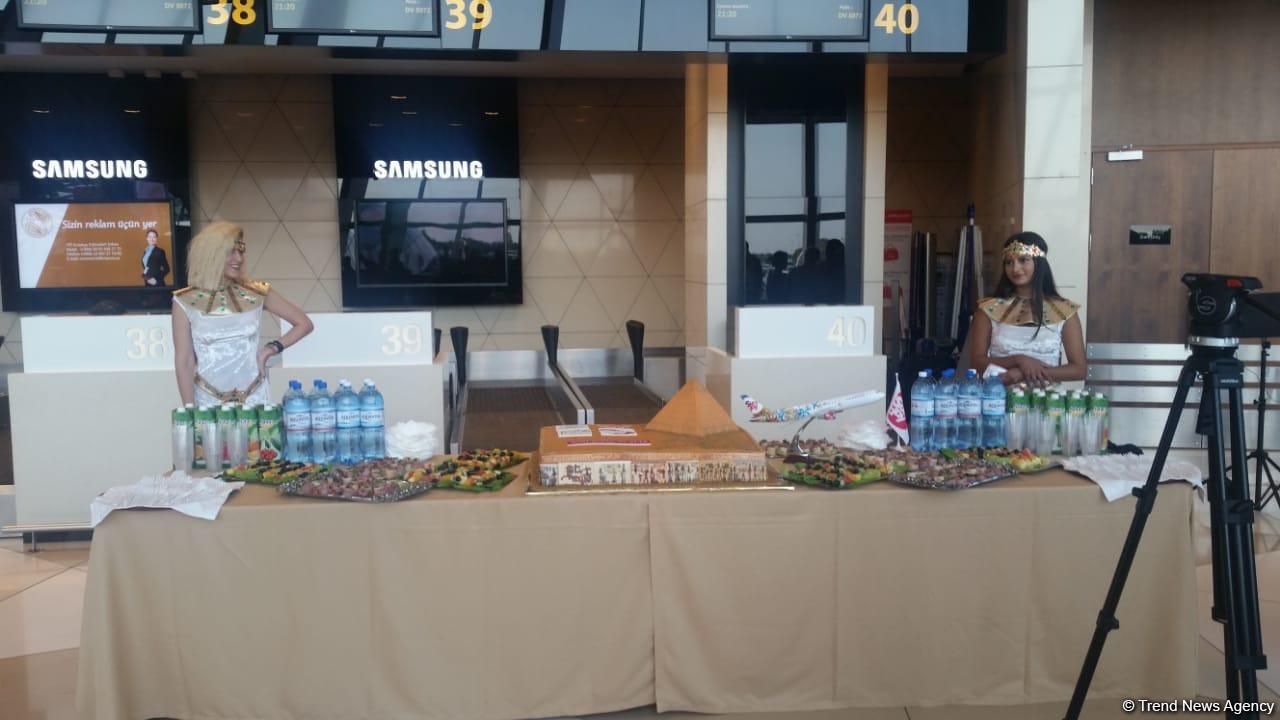 Opening ceremony of Baku-Sharm El-Sheikh regular flight held (PHOTO)