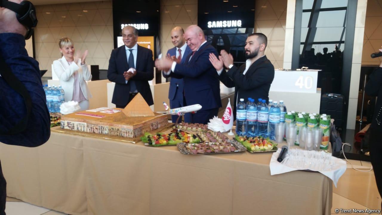Opening ceremony of Baku-Sharm El-Sheikh regular flight held (PHOTO)