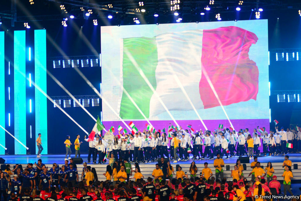 Enchanting opening ceremony of XV Summer European Youth Olympic Festival in Baku (PHOTOS)