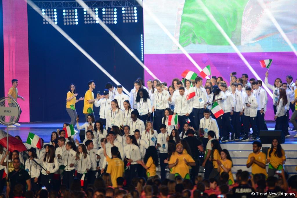 Enchanting opening ceremony of XV Summer European Youth Olympic Festival in Baku (PHOTOS)