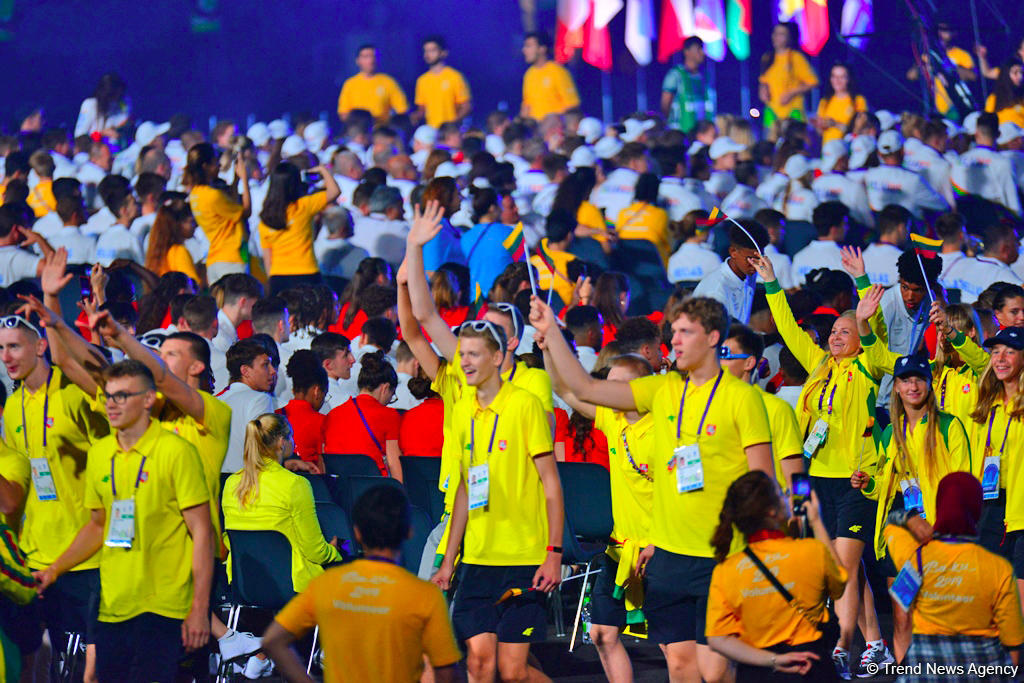 Enchanting opening ceremony of XV Summer European Youth Olympic Festival in Baku (PHOTOS)