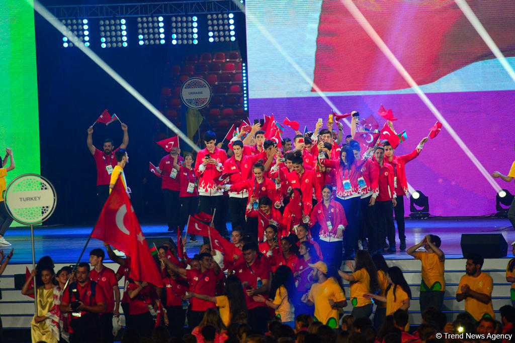 Enchanting opening ceremony of XV Summer European Youth Olympic Festival in Baku (PHOTOS)