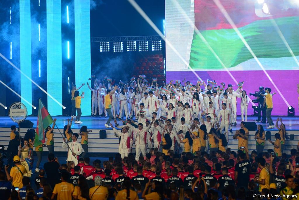 Enchanting opening ceremony of XV Summer European Youth Olympic Festival in Baku (PHOTOS)