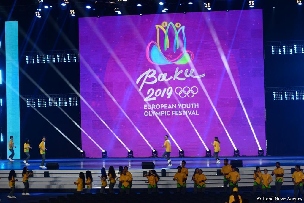 Enchanting opening ceremony of XV Summer European Youth Olympic Festival in Baku (PHOTOS)