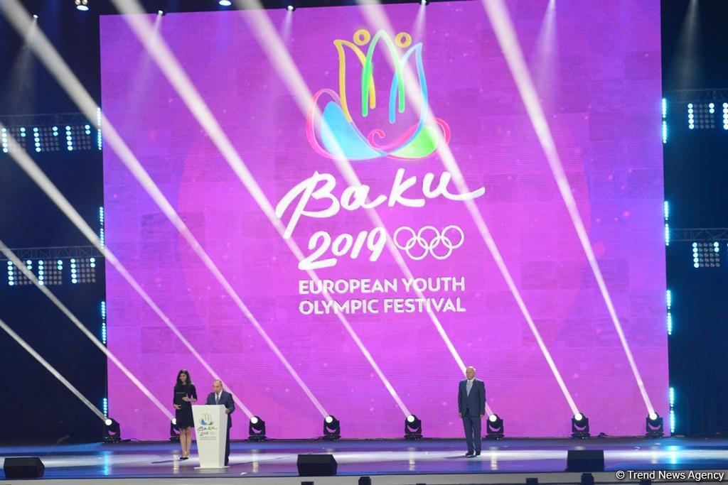 Enchanting opening ceremony of XV Summer European Youth Olympic Festival in Baku (PHOTOS)