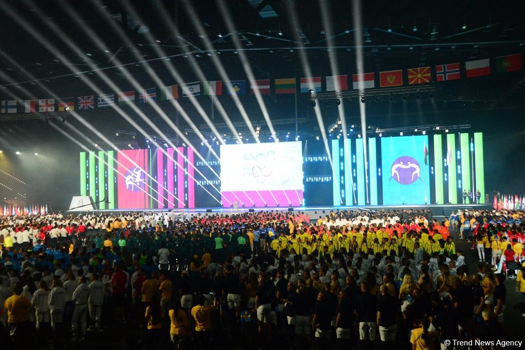 Enchanting opening ceremony of XV Summer European Youth Olympic Festival in Baku (PHOTOS)