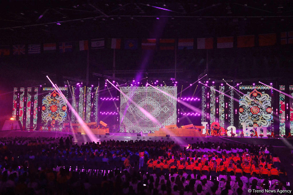Enchanting opening ceremony of XV Summer European Youth Olympic Festival in Baku (PHOTOS)