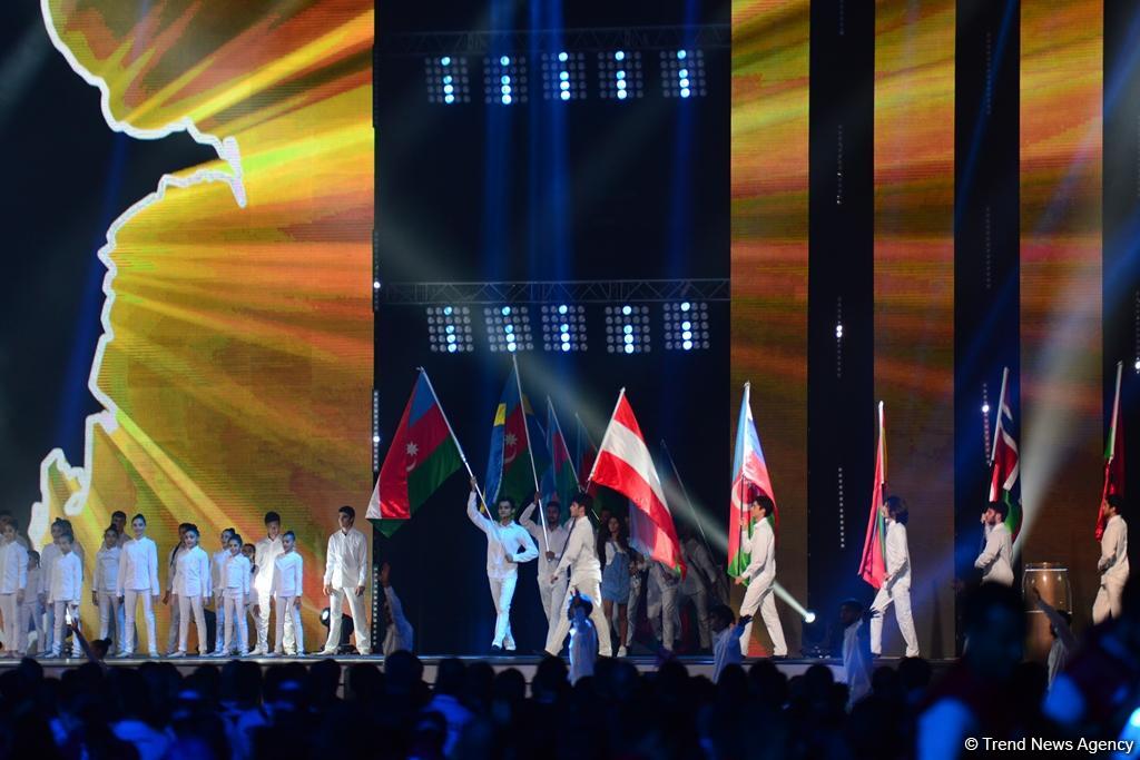 Enchanting opening ceremony of XV Summer European Youth Olympic Festival in Baku (PHOTOS)