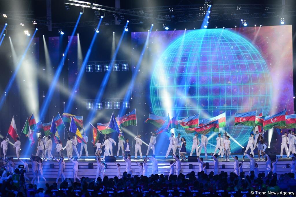 Enchanting opening ceremony of XV Summer European Youth Olympic Festival in Baku (PHOTOS)