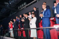 President Aliyev, First Lady Mehriban Aliyeva take part in solemn opening ceremony of 15th Summer European Youth Olympic Festival (PHOTO)