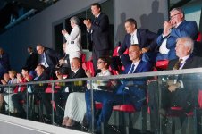 President Aliyev, First Lady Mehriban Aliyeva take part in solemn opening ceremony of 15th Summer European Youth Olympic Festival (PHOTO)