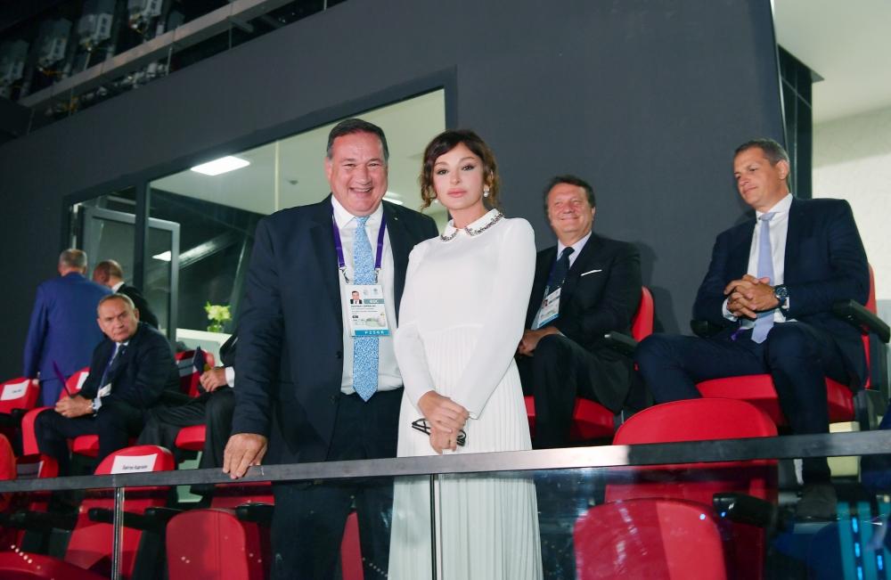 President Aliyev, First Lady Mehriban Aliyeva take part in solemn opening ceremony of 15th Summer European Youth Olympic Festival (PHOTO)