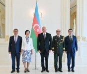 President Aliyev receives credentials of ambassadors of several countries (PHOTO)