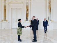 President Aliyev receives credentials of ambassadors of several countries (PHOTO)
