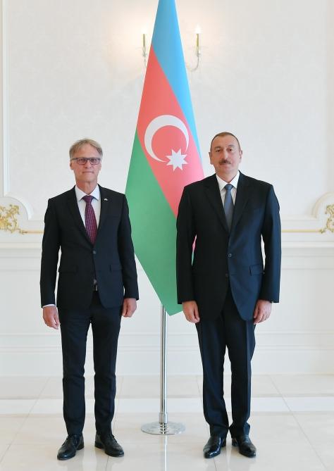 President Aliyev receives credentials of ambassadors of several countries (PHOTO)