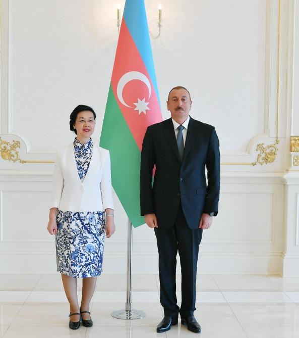 President Aliyev receives credentials of ambassadors of several countries (PHOTO)
