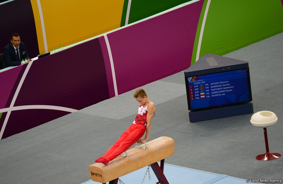 EYOF Baku 2019’s competitions in artistic gymnastics kick off at National Gymnastics Arena (PHOTOS)