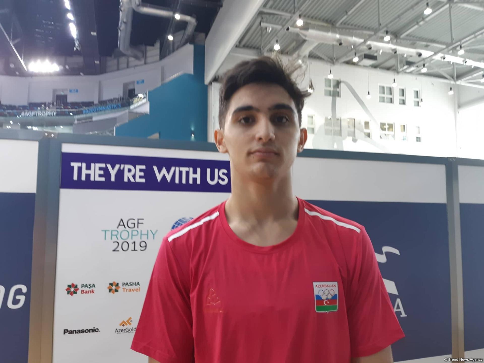 Azerbaijani gymnast reaches finals as part of EYOF Baku 2019