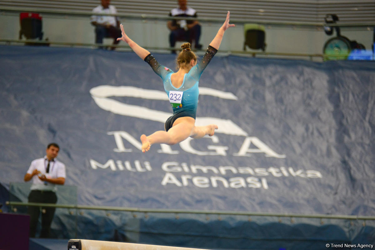 Best moments of 2nd day of artistic gymnastics competitions at EYOF Baku 2019 (PHOTO)