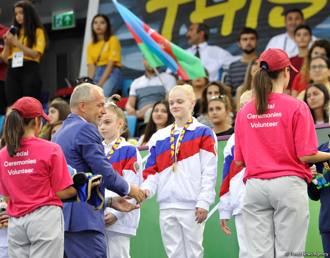 Winners of EYOF Baku 2019 artistic gymnastics competitions among women awarded (PHOTO)