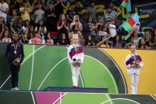Russian gymnast grabs gold in EYOF Baku 2019 individual all-around competitions (PHOTO)