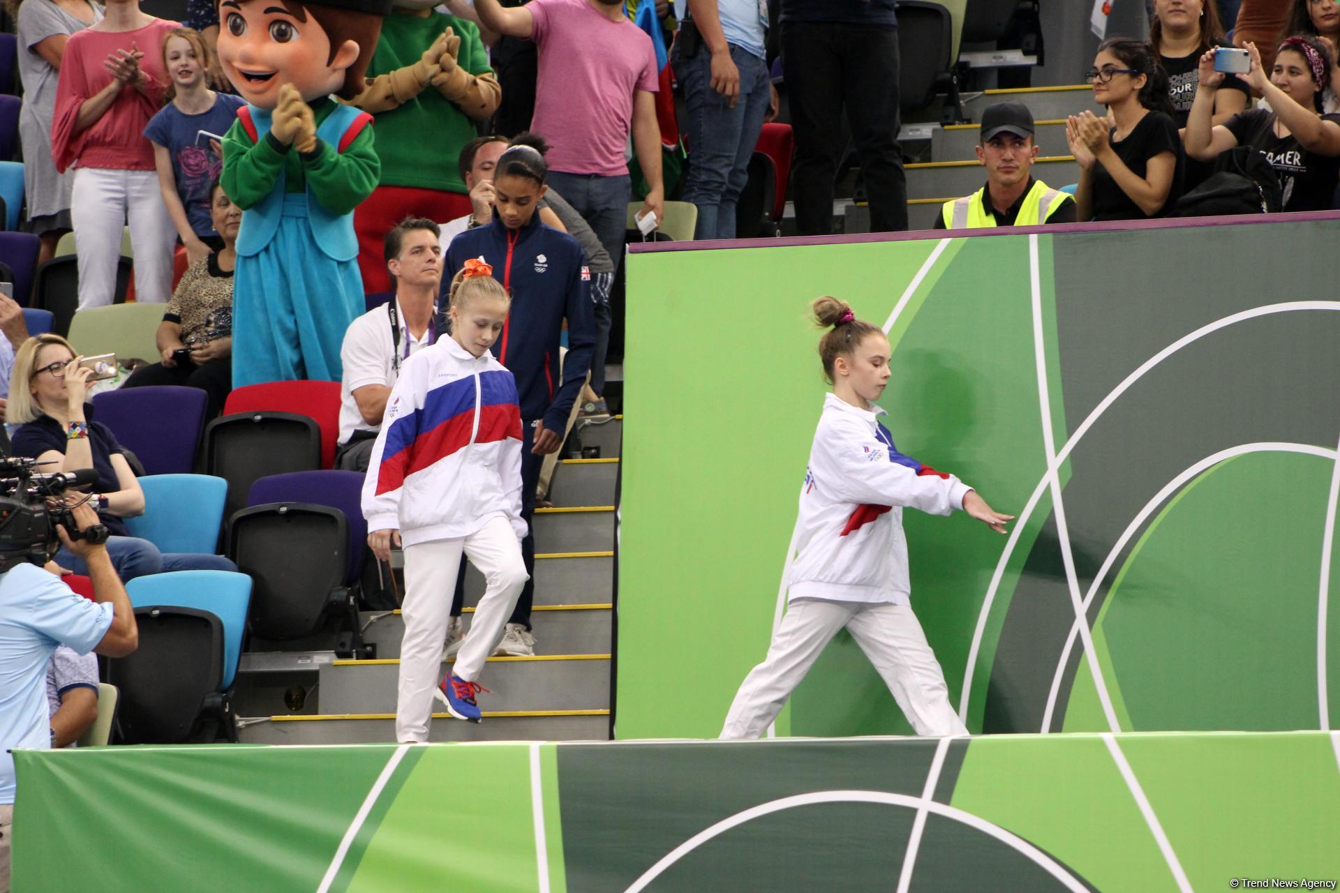 Russian gymnast grabs gold in EYOF Baku 2019 individual all-around competitions (PHOTO)