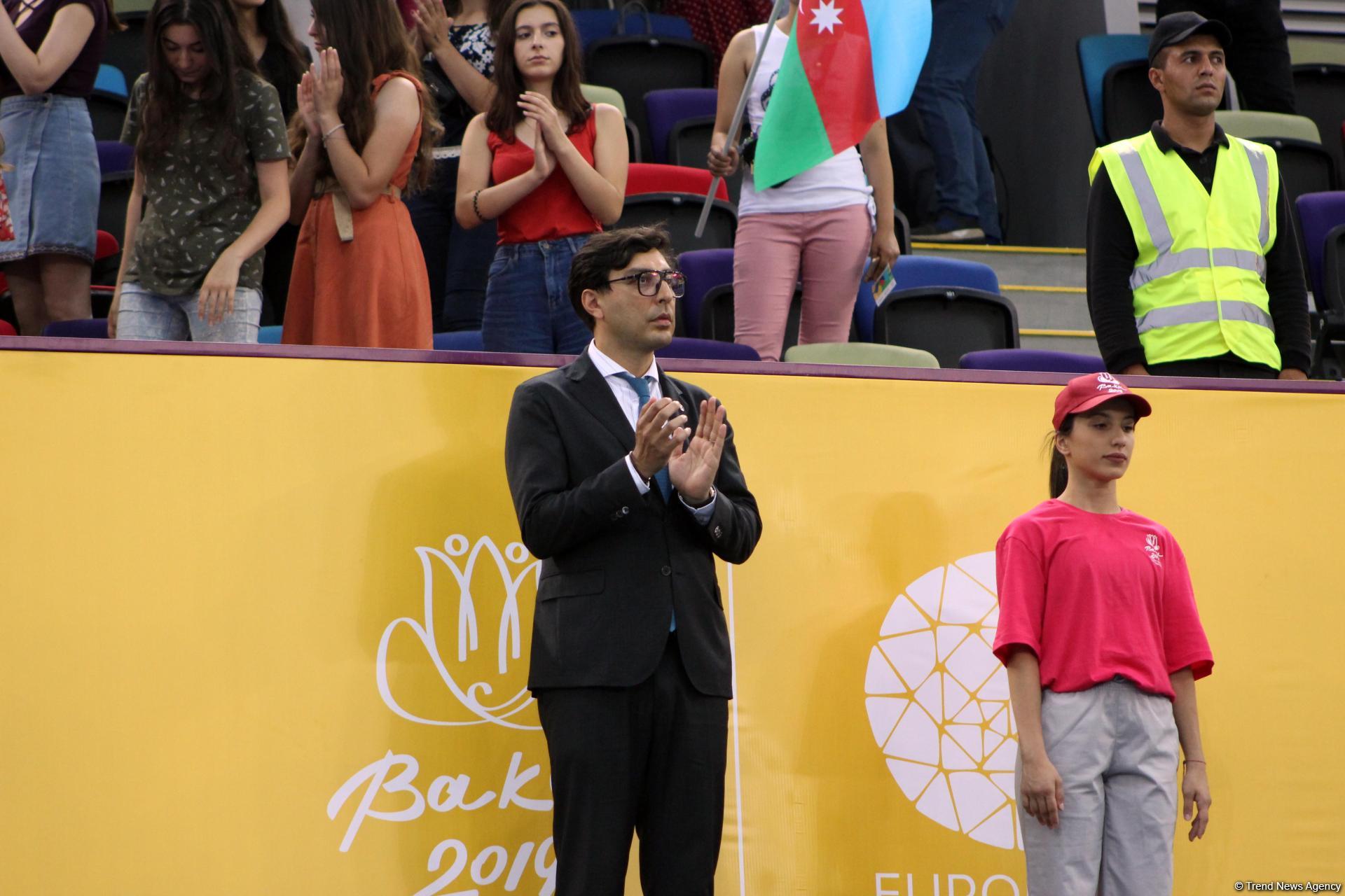 Russian gymnast grabs gold in EYOF Baku 2019 individual all-around competitions (PHOTO)