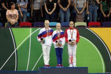 Winners in rings and uneven bars exercises awarded at EYOF Baku 2019 (PHOTO)