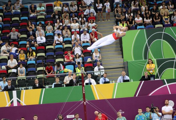 Best moments of final day of EYOF Baku 2019 artistic gymnastics competitions (PHOTO)