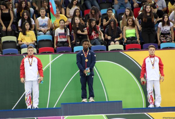 Winners in vault and balance beam exercises awarded at EYOF Baku 2019 (PHOTO)