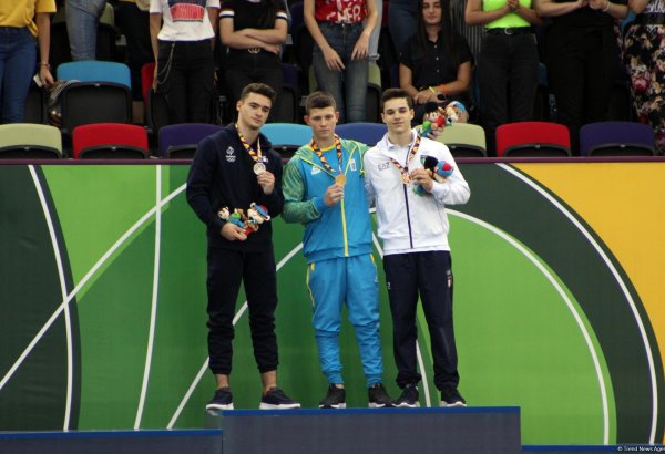 Ukrainian gymnast grabs gold in crossbar exercises at EYOF Baku 2019 (PHOTO)