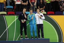 Ukrainian gymnast grabs gold in crossbar exercises at EYOF Baku 2019 (PHOTO)