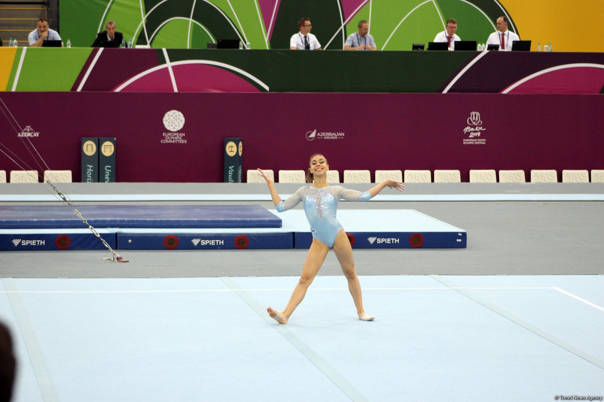 Best moments of final day of EYOF Baku 2019 artistic gymnastics competitions (PHOTO)